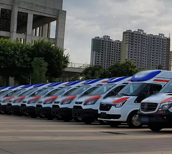 诸城市服务车队展示