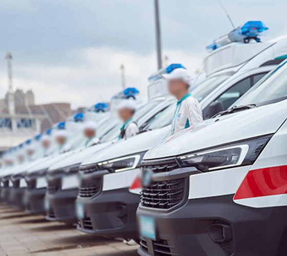 诸城市服务车队展示